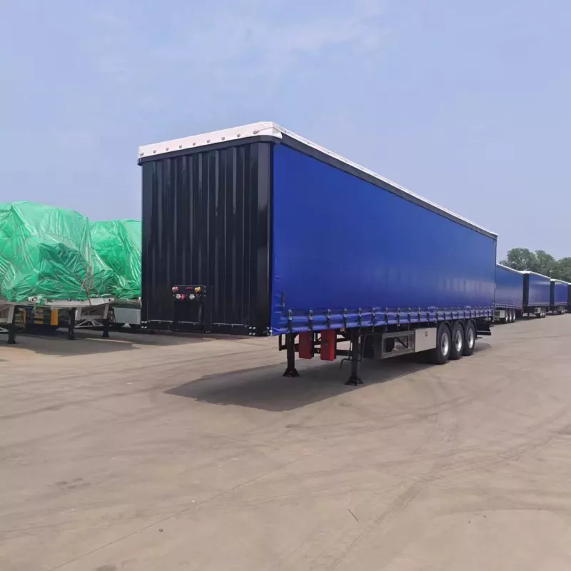 Apa kegunaan Tri Axle Curtain Side Trailer?