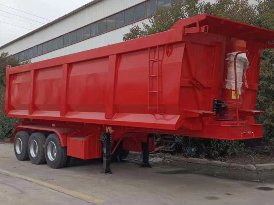 Trailer Derun Dump Dikirim menyang Tanzania