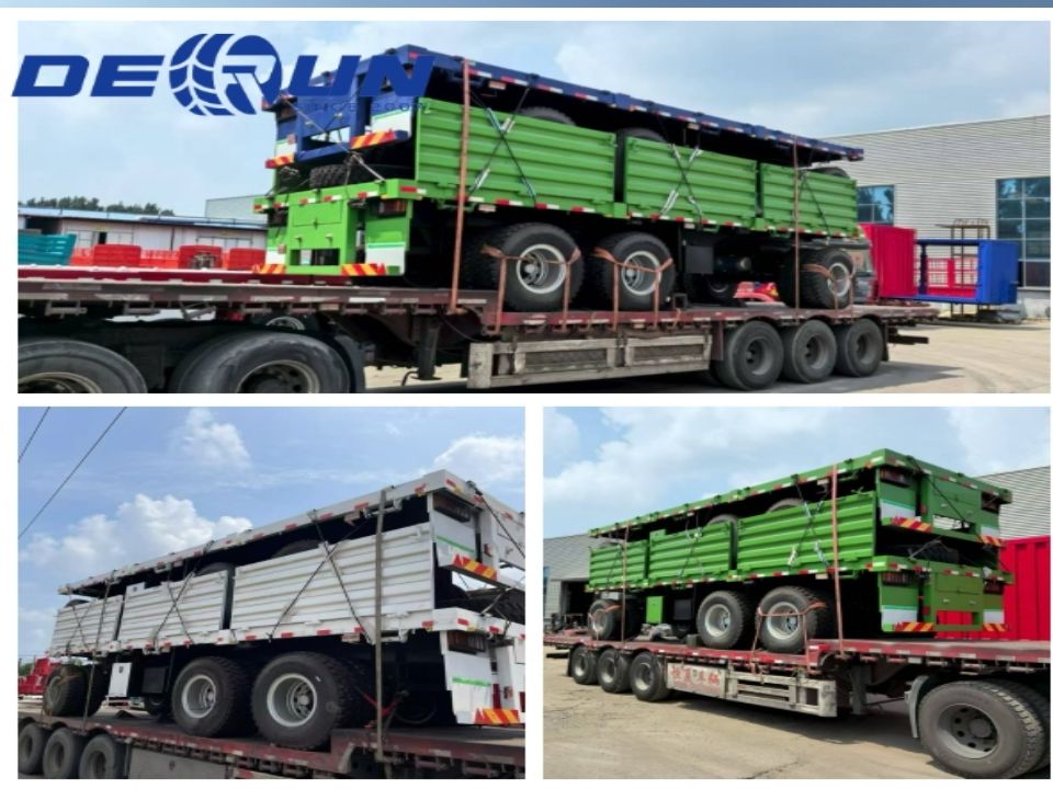Derun enem unit pager Full Trailer resmi dikirim menyang port