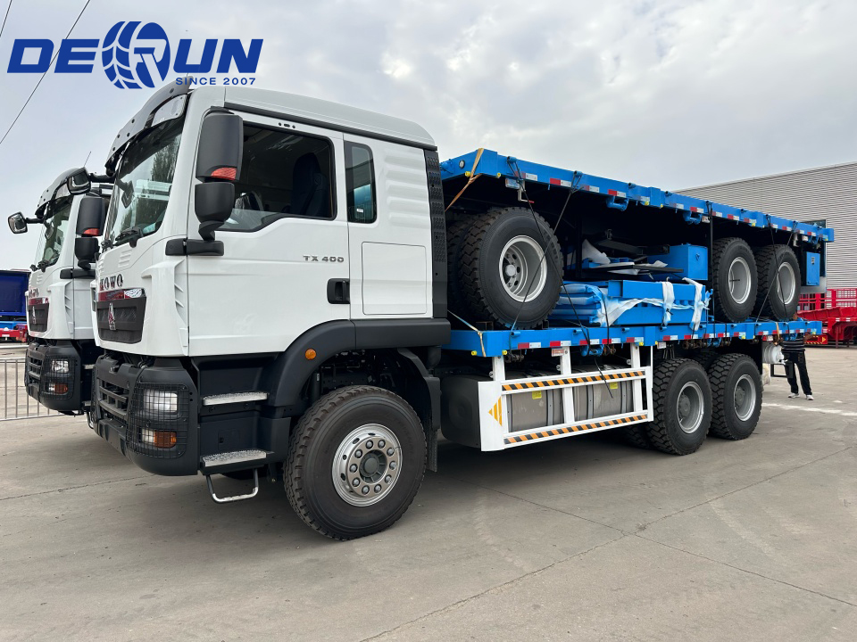 Telung Sets of Howo TX 400 Trailer Horsepower bakal dikirim menyang Somalia