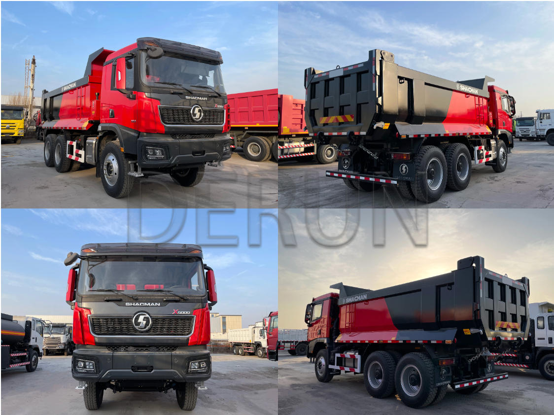 SHACMAN X5000 6x4 Dump Truck ekspor menyang Peru