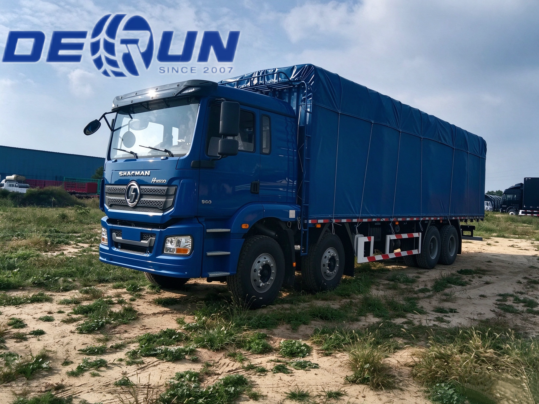 Shacman H3000 8x4 Dump Truck bakal dikirim menyang Ghana