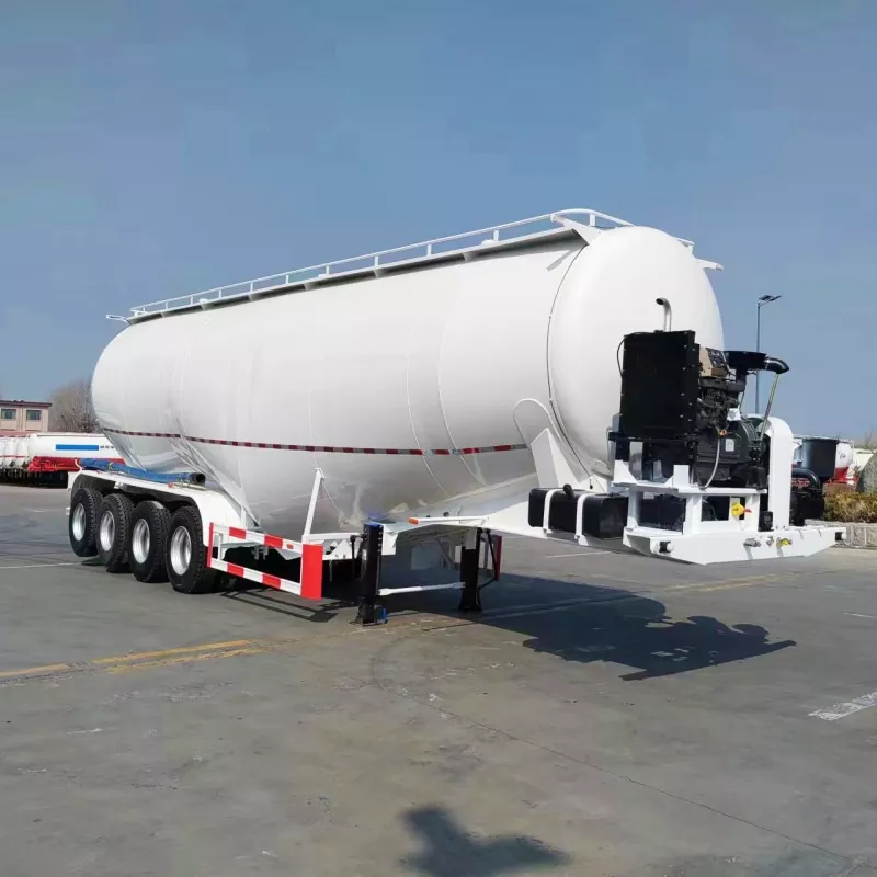 4 Axle Garing Ash Tank Trailer