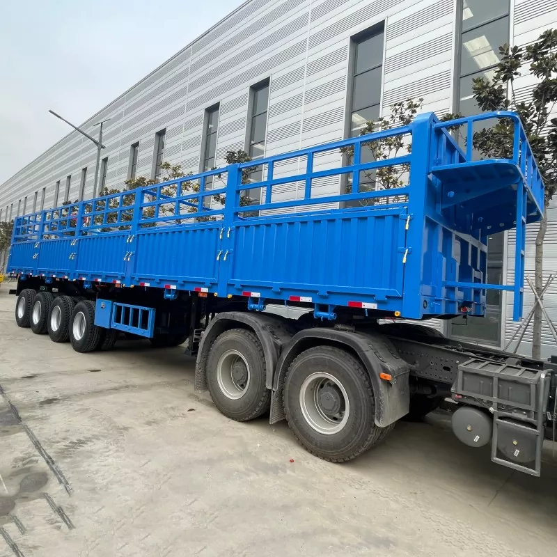 4 Axle Side Tipper Semi Trailer