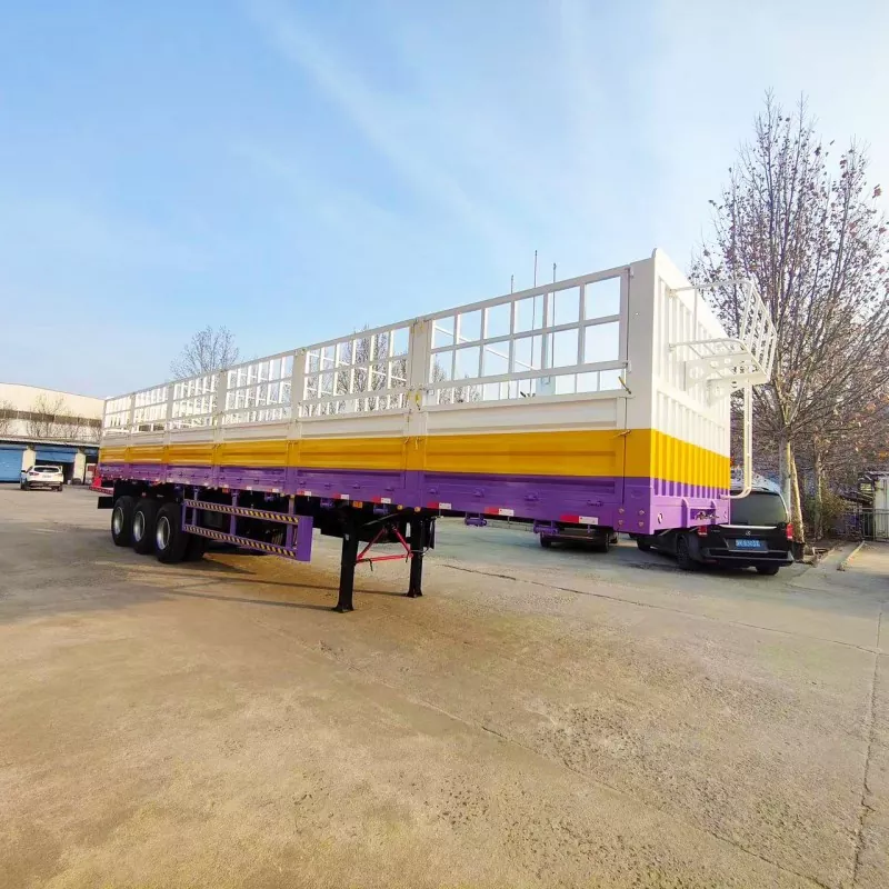 60 Ton Pagar Cargo Semi Trailer