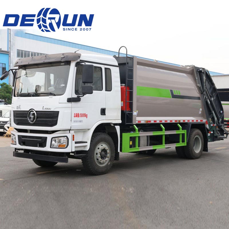 Shacman X9 4X2 L3000 Truk Cocog Lampu Sampah