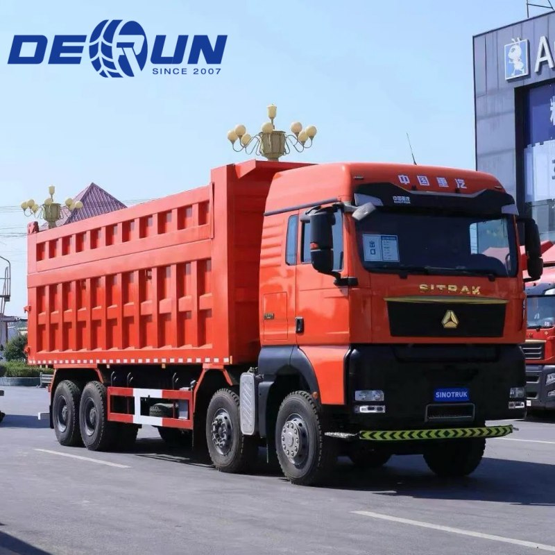 SinTruk Howo Sitrak 8X4 Mbuwang Truk Tipper